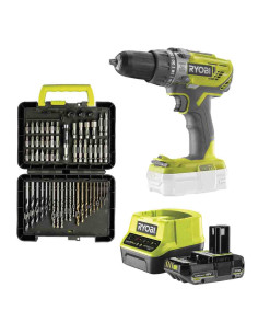 RYOBI BORE-/SKRUEMASKINE MED SLAG 18V ONE+